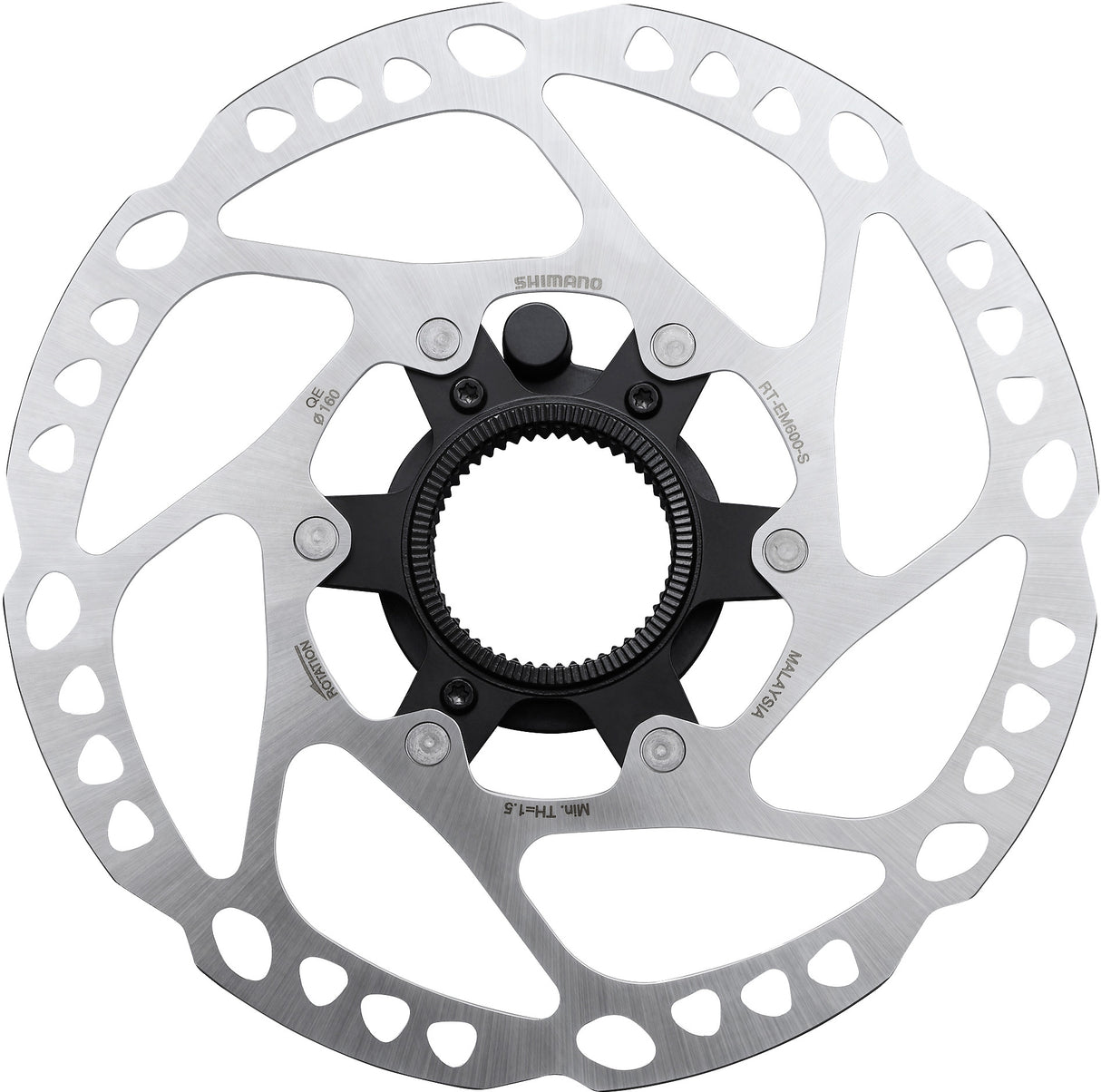 Shimano RT-EM600 Steps Center Lock Rotor With Magnet - Sportandleisure.com