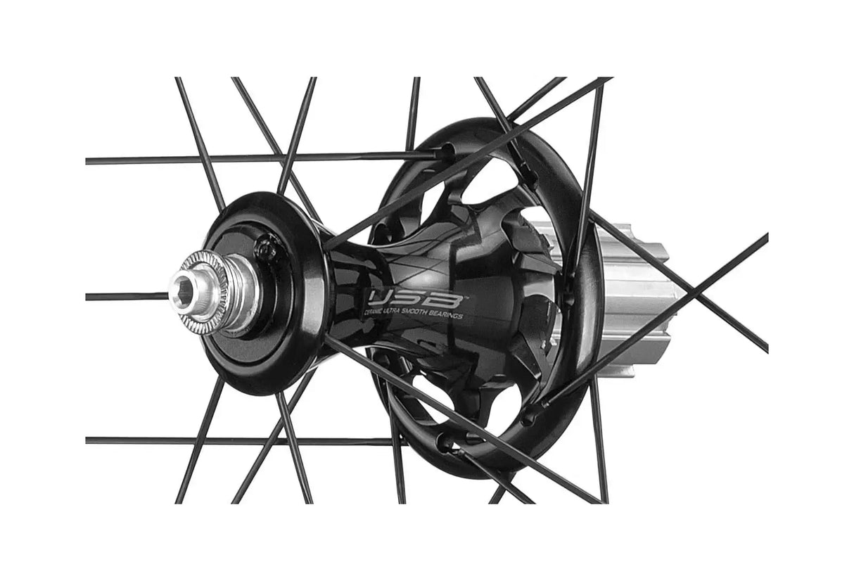 Campagnolo Bora WTO 33 Rim Brake Wheelset - Dark Label - Quick Release - Sportandleisure.com