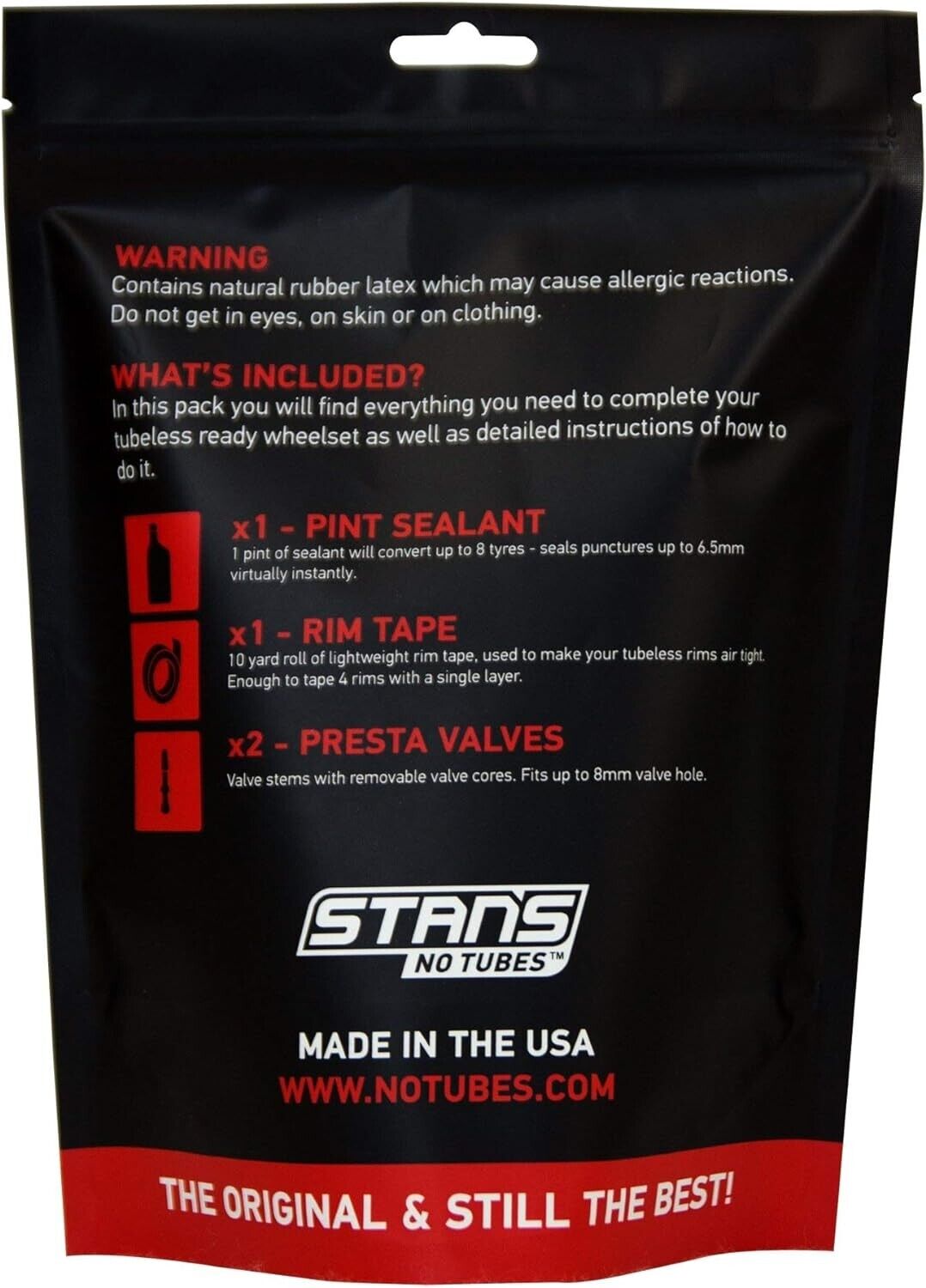 Stans NoTubes Gravel / MTB Tubeless Kit - 21mm Tape - 55mm Valves - Sportandleisure.com