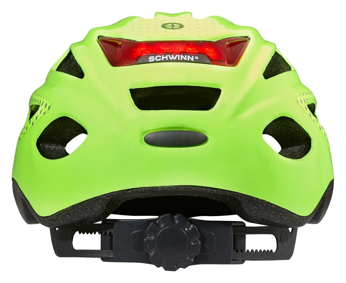 Schwinn Beam Adjustable Bike Helmet With Rear LED Light - Sportandleisure.com