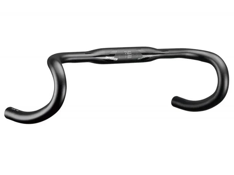 FSA Gossamer Compact Alloy Handlebar - Black - Sportandleisure.com