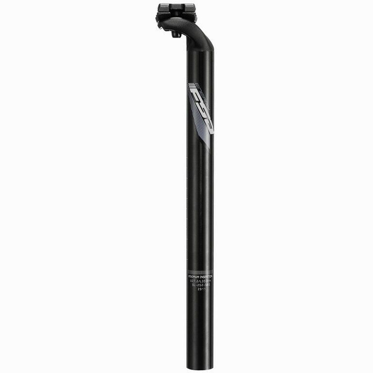 FSA Energy SB20 Seatpost - 27.2mm - 350mm - Black - Sportandleisure.com
