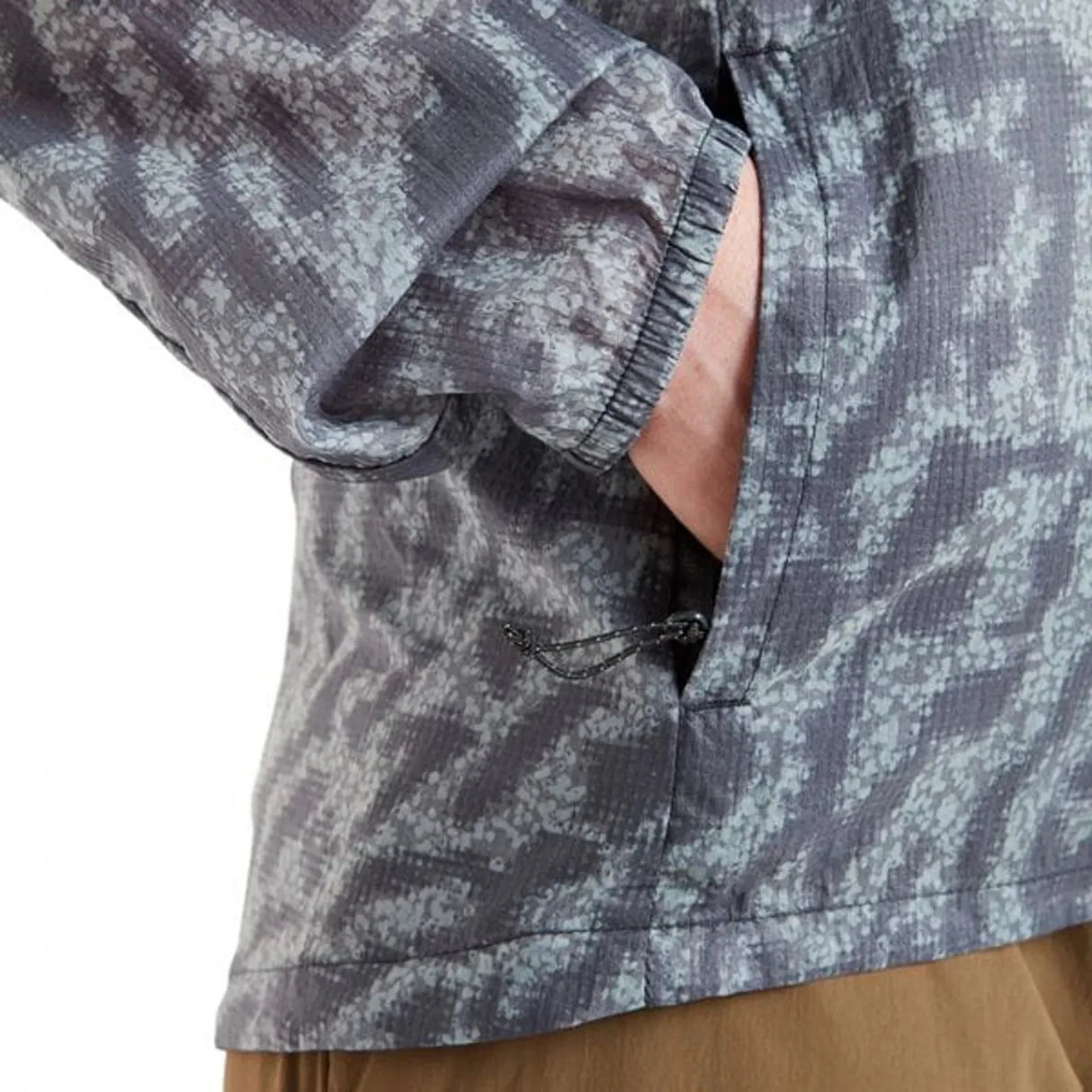 Madison Roam Lightweight Packable Women's Jacket Size 10 - Camo Navy Haze - Sport & Leisure