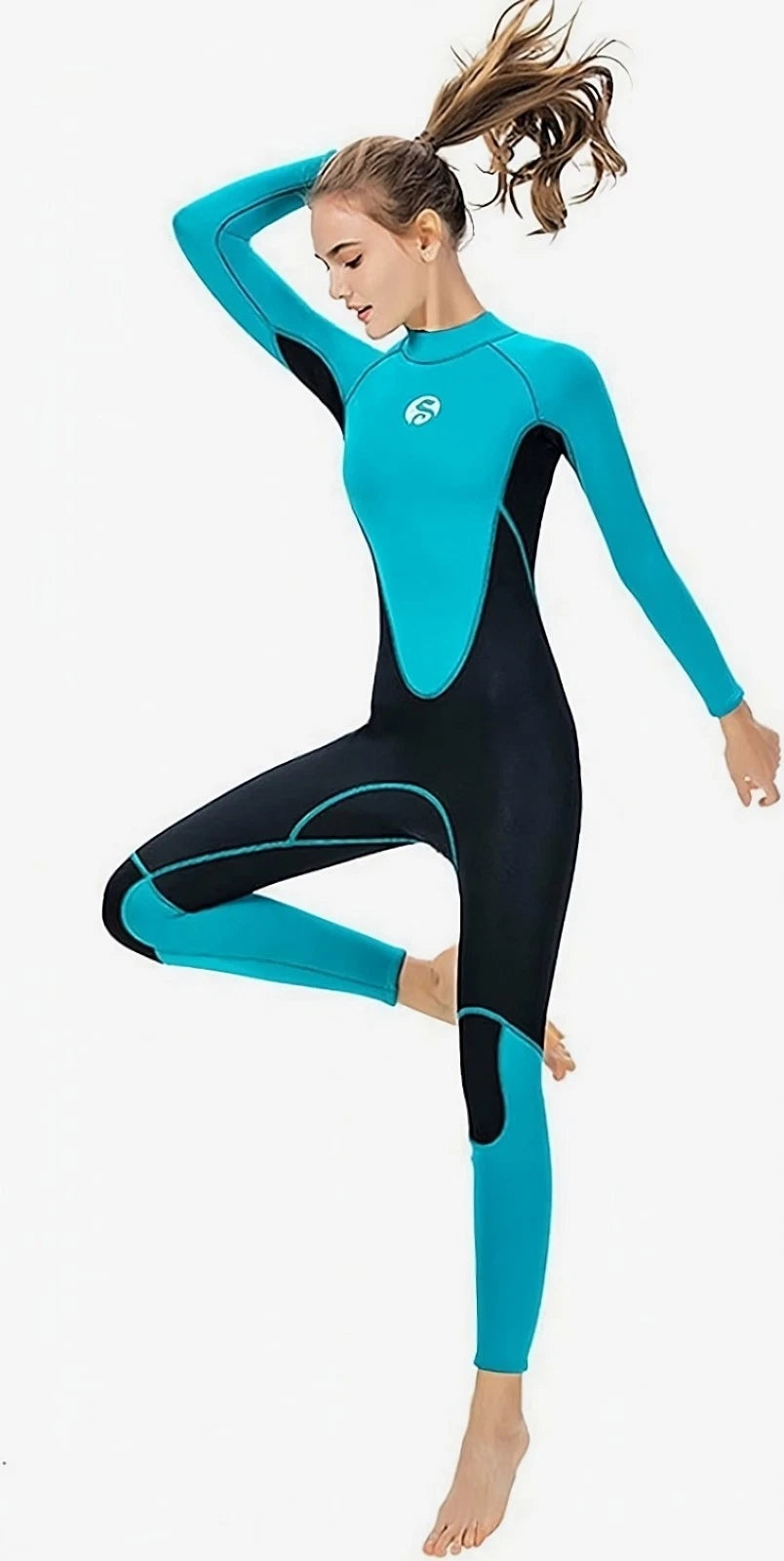 SINX Pawhits 3/2mm Women's Thermal Neoprene Wetsuit - Sport & Leisure
