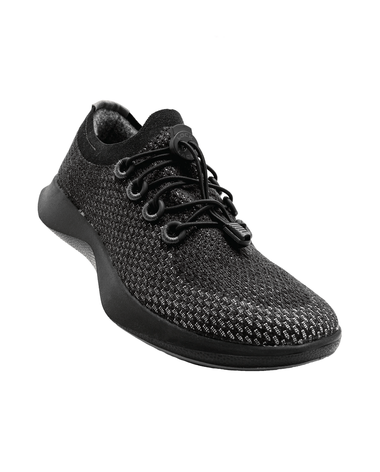 Lock Laces Elastic No Tie Shoe Laces - 2 Pack - Black - Sportandleisure.com
