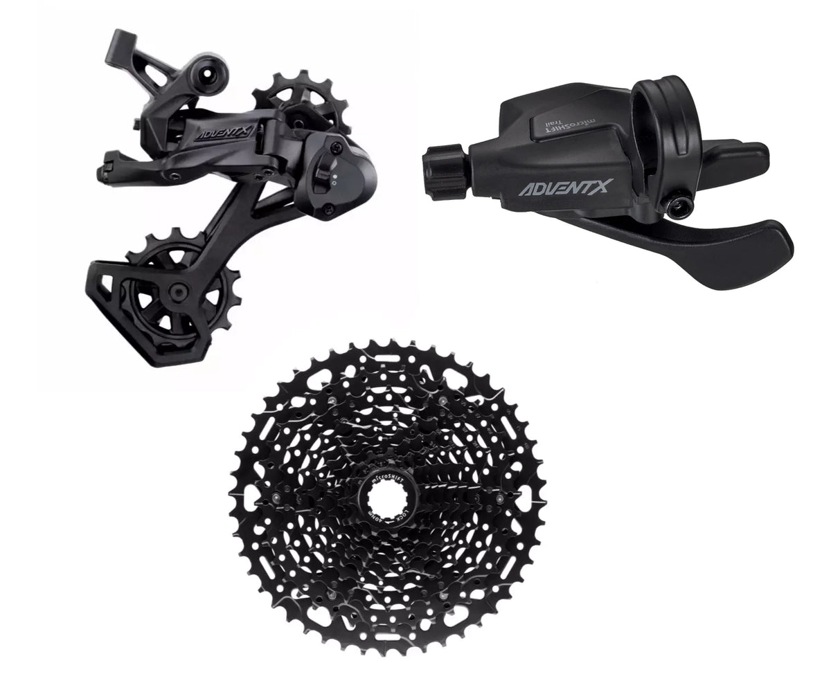 microSHIFT ドライブトレインセット microSHIFT Advent 1 x 10 Speed Drivetrain Groupset - 11-48T