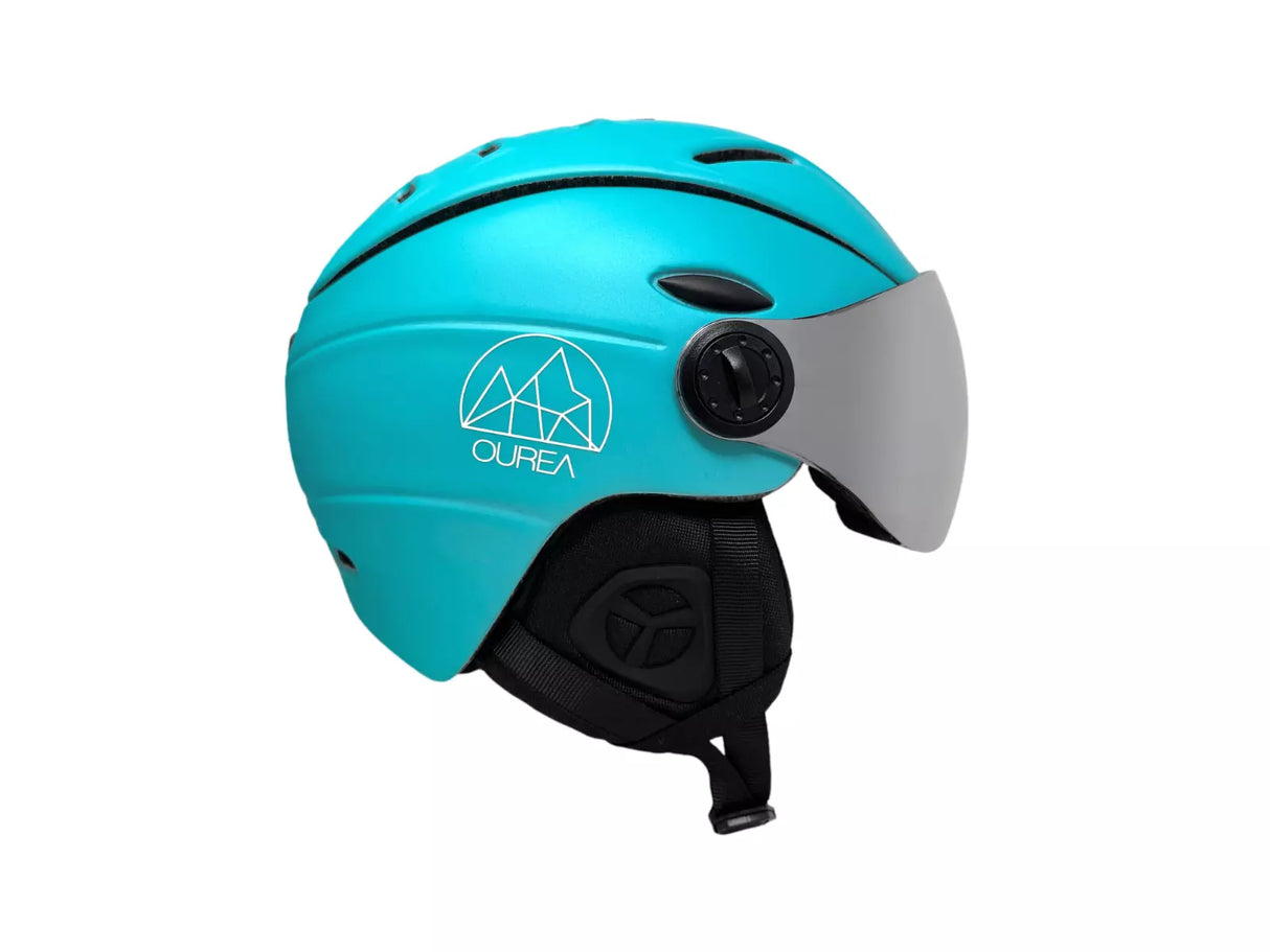 Ourea Optics Summit Visor Ski Helmet With Fidlock Magnetic Clasp - Sportandleisure.com