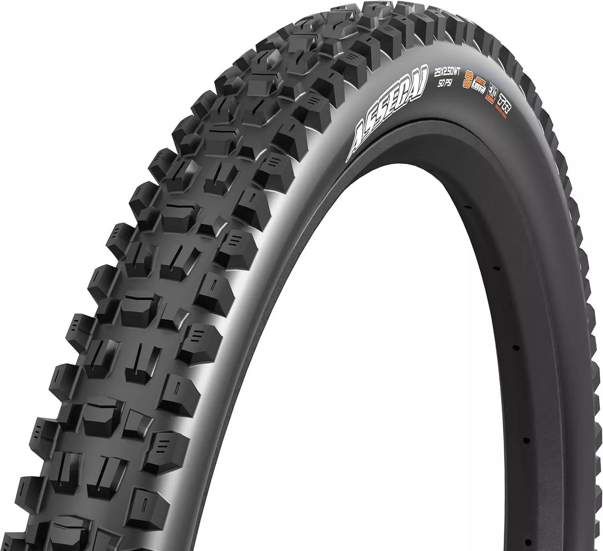 Maxxis Assegai 3C Maxx Grip Exo+ TR Folding Tyre - 27.5 X 2.5 WT - Sportandleisure.com