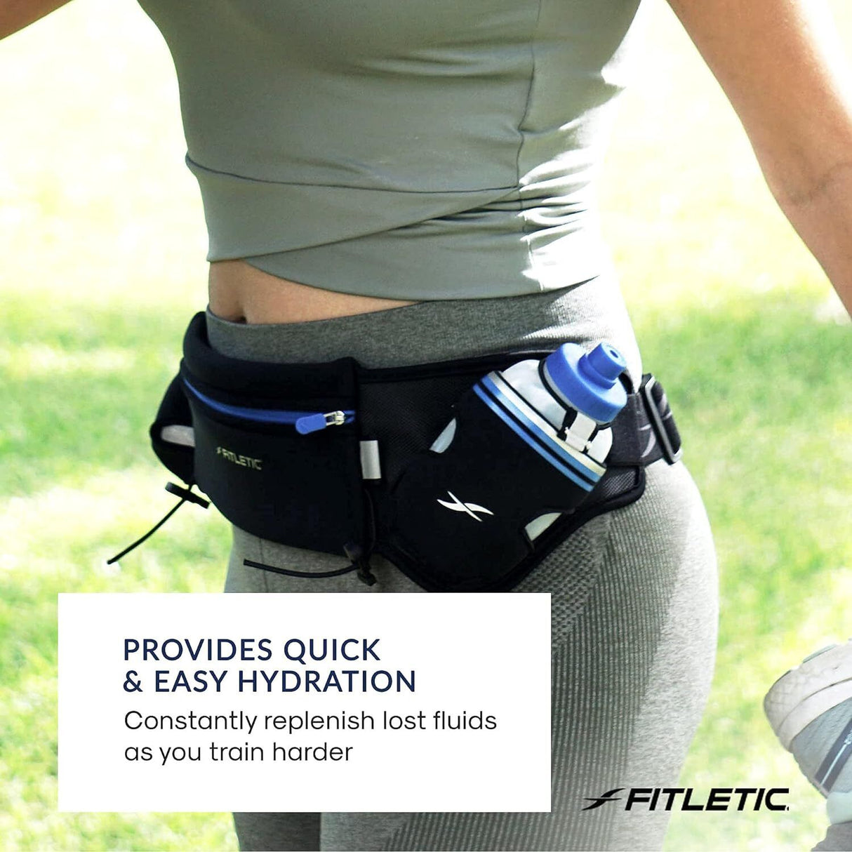Fitletic Hydra 16 Hydration / Running Belt - Sportandleisure.com