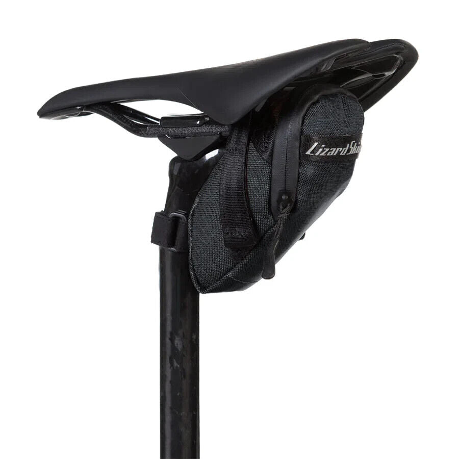 Lizard Skins Micro Cache Saddle Bag - Jet Black - Sportandleisure.com