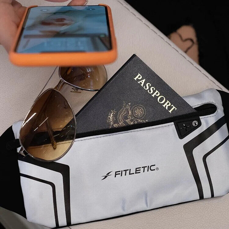 Fitletic Blitz Running Belt - Unisex - Black - Sportandleisure.com