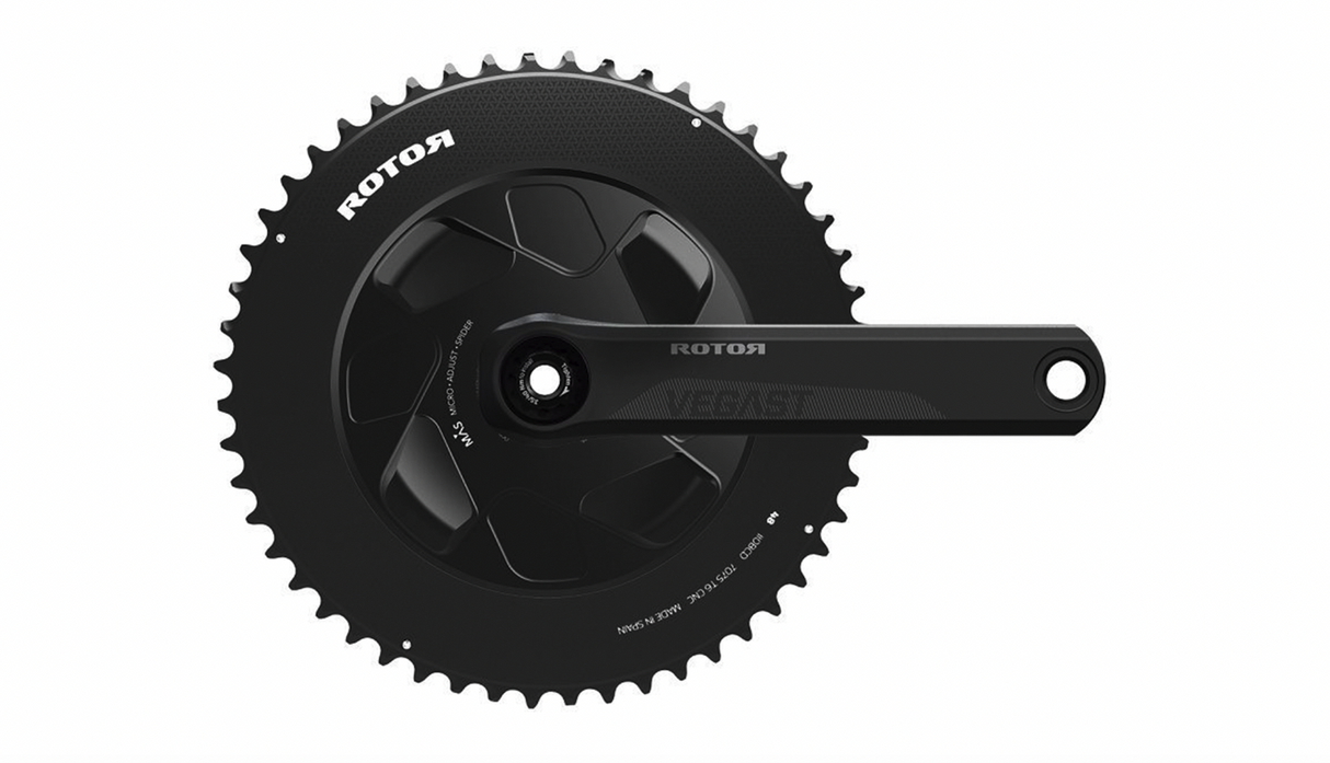Rotor Vegast 2 x 12 SRAM AXS Crankset 35/48T - 24mm Axle - Select Crank Length - Sportandleisure.com