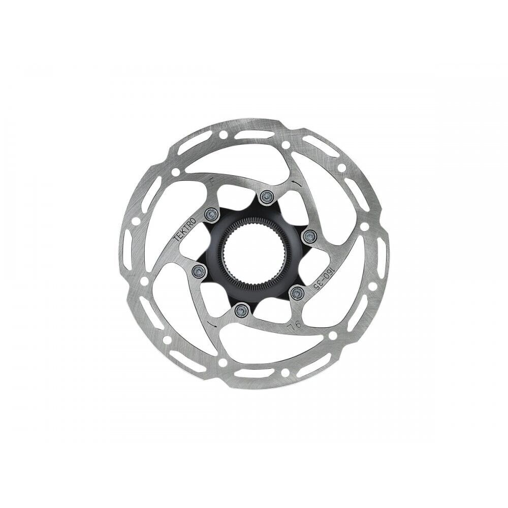 Tektro 160mm Centrelock Disc Rotor - Silver - TR160-35 - Sportandleisure.com