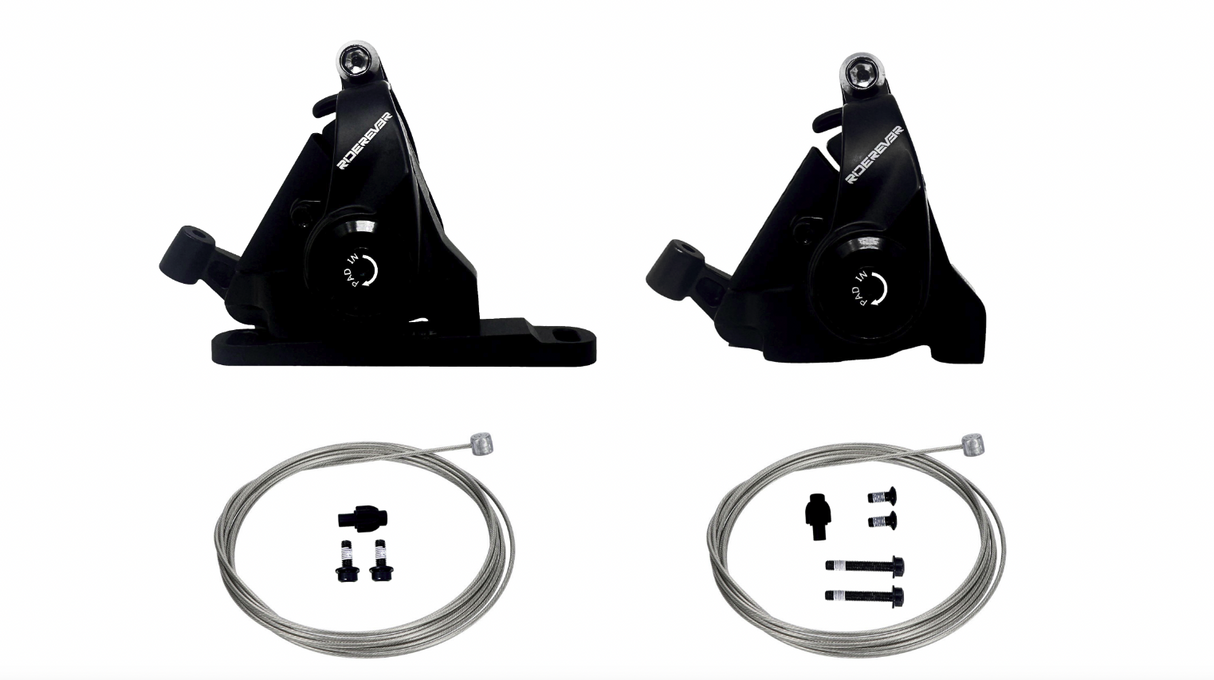 Ride Rever MCX-2 Flat Mount Mechanical Disc Brake Calipers For Road / Gravel - Sportandleisure.com