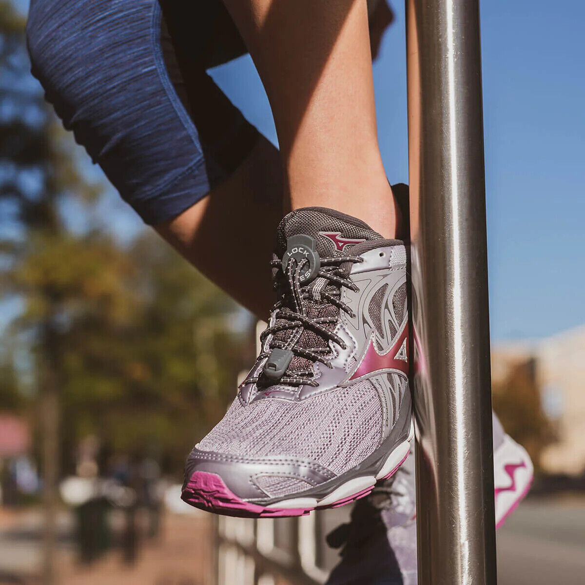 Lock Laces Reflective Elastic No Tie Shoe Laces - Sportandleisure.com