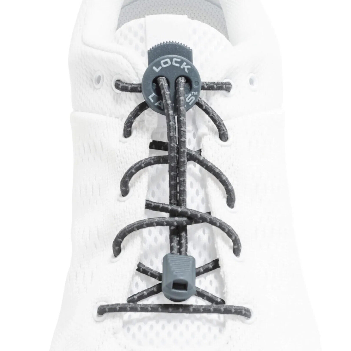 Lock Laces Reflective Elastic No Tie Shoe Laces - Sportandleisure.com