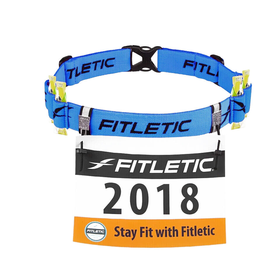 Fitletic Race II Number Belt / Gel Holder - Sportandleisure.com