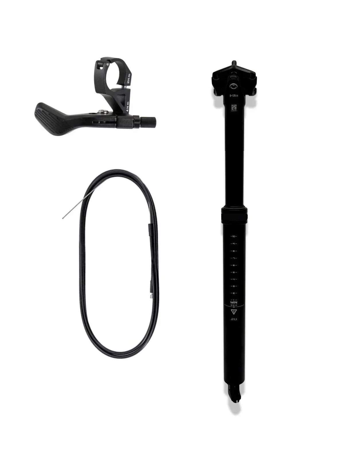 TranzX JD-YSP18 Dropper Seatpost 31.6mm - Sport & Leisure