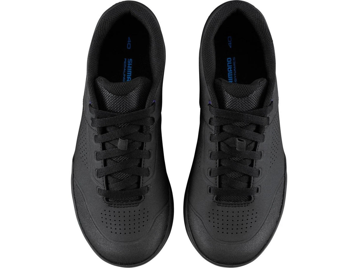 Shimano GR5 Womens Flat MTB Flat Pedal Cycling Shoe - Black - Sport & Leisure
