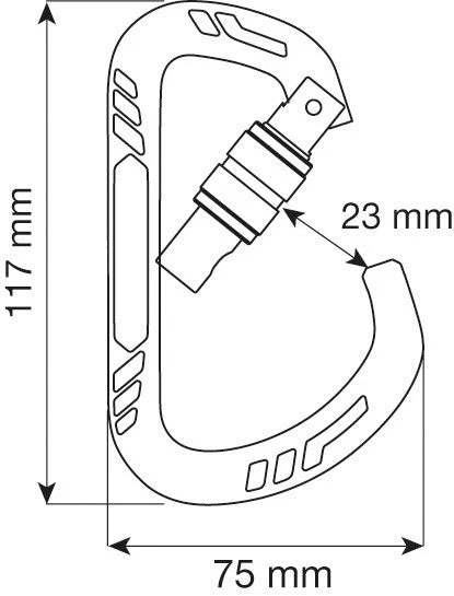 Camp Guide XL Climbing Carabiner