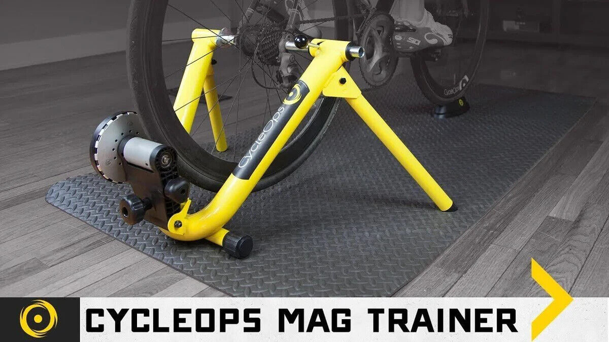 Cycleops Mag Basic Turbo Trainer - Yellow - Sportandleisure.com