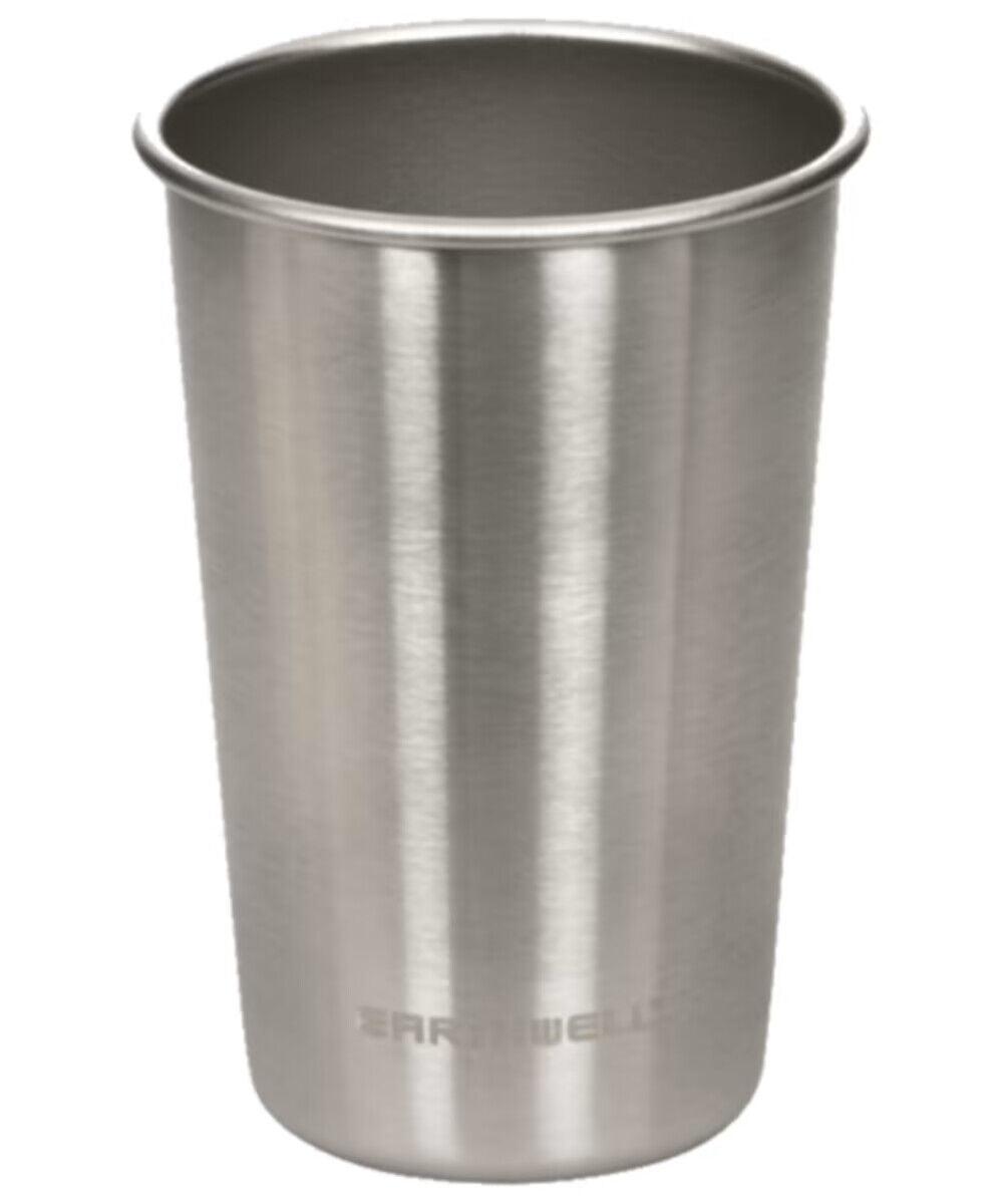 Earthwell Stainless Steel Camping Cup - 470ml - Select Colour - Sportandleisure.com