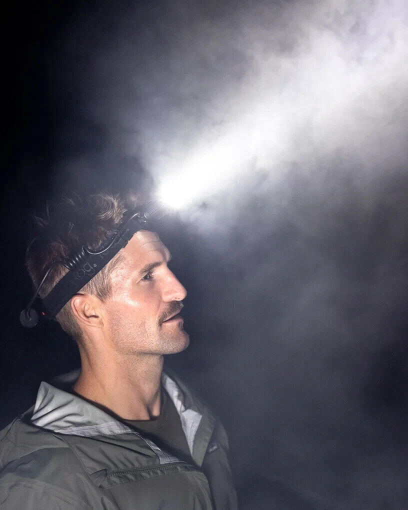 Knog PWR 1000 Headtorch + Battery -  1000 Lumens - Sportandleisure.com