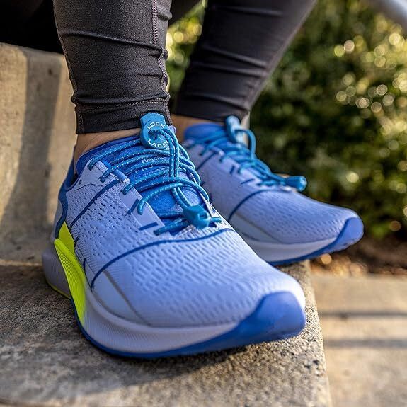 Lock Laces Reflective Elastic No Tie Shoe Laces - Sportandleisure.com