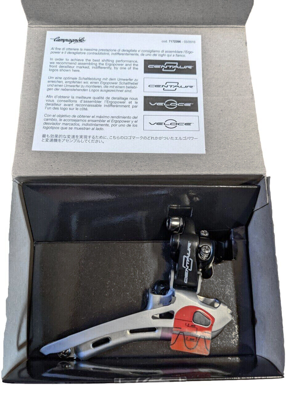 Campagnolo Centaur 10 Speed Clip On Front Derailleur - Sportandleisure.com