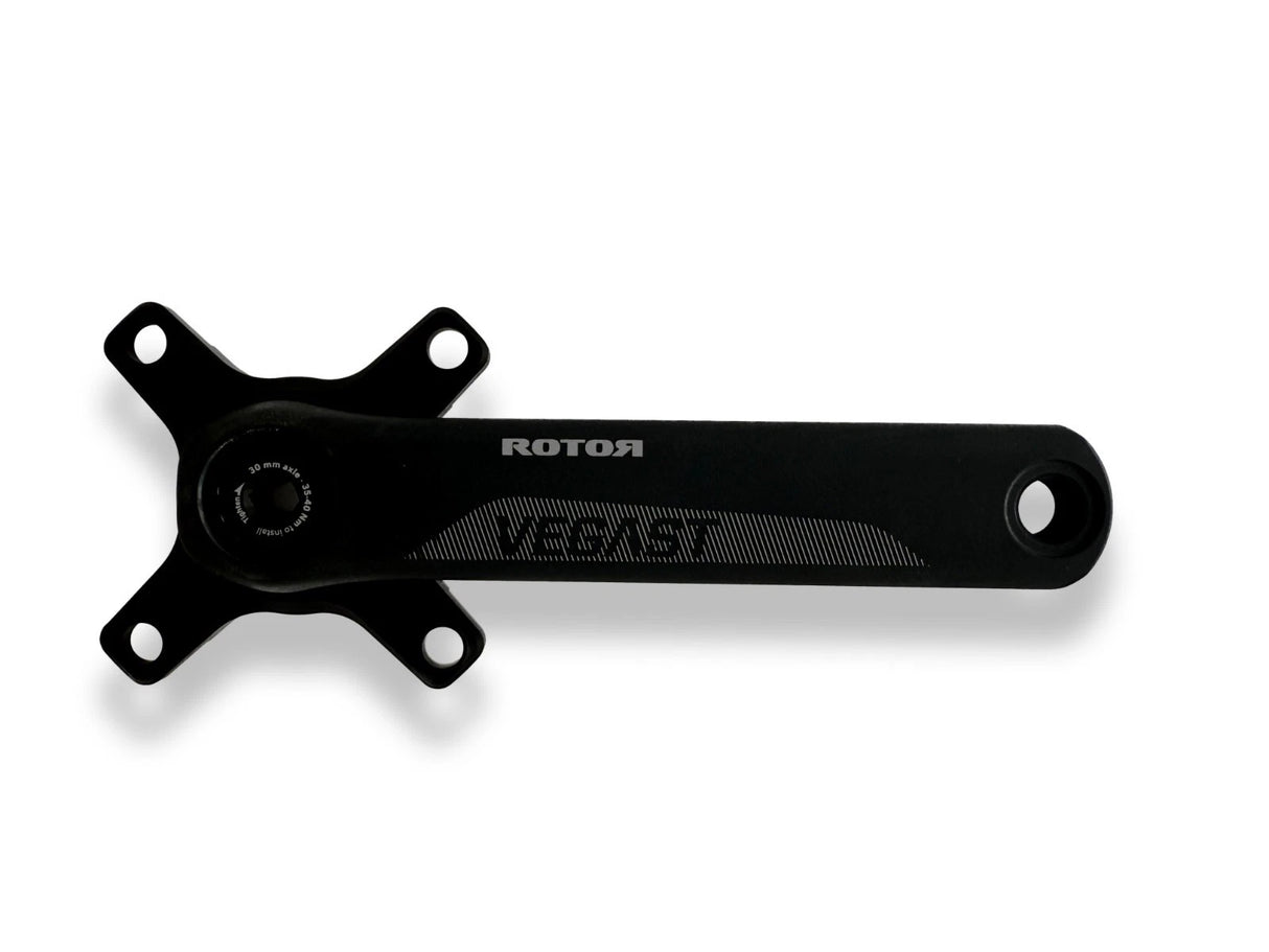 Rotor Vegast Crank Arm Set With 4 Bolt Spider - Sportandleisure.com