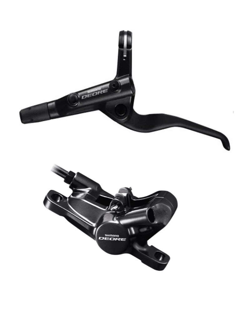 Shimano Deore T6000 / M6000 Hydraulic Disc Brake Set - Black - Sportandleisure.com