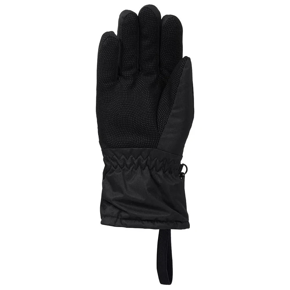 ICEPEAK Dino Junior Ski Snowboard Winter Sports Outdoor Waterproof Gloves Black - Sport & Leisure