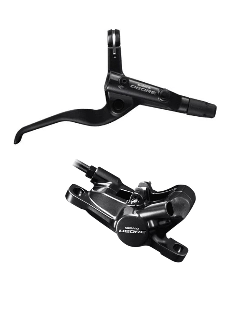 Shimano Deore T6000 / M6000 Hydraulic Disc Brake Set - Black - Sportandleisure.com