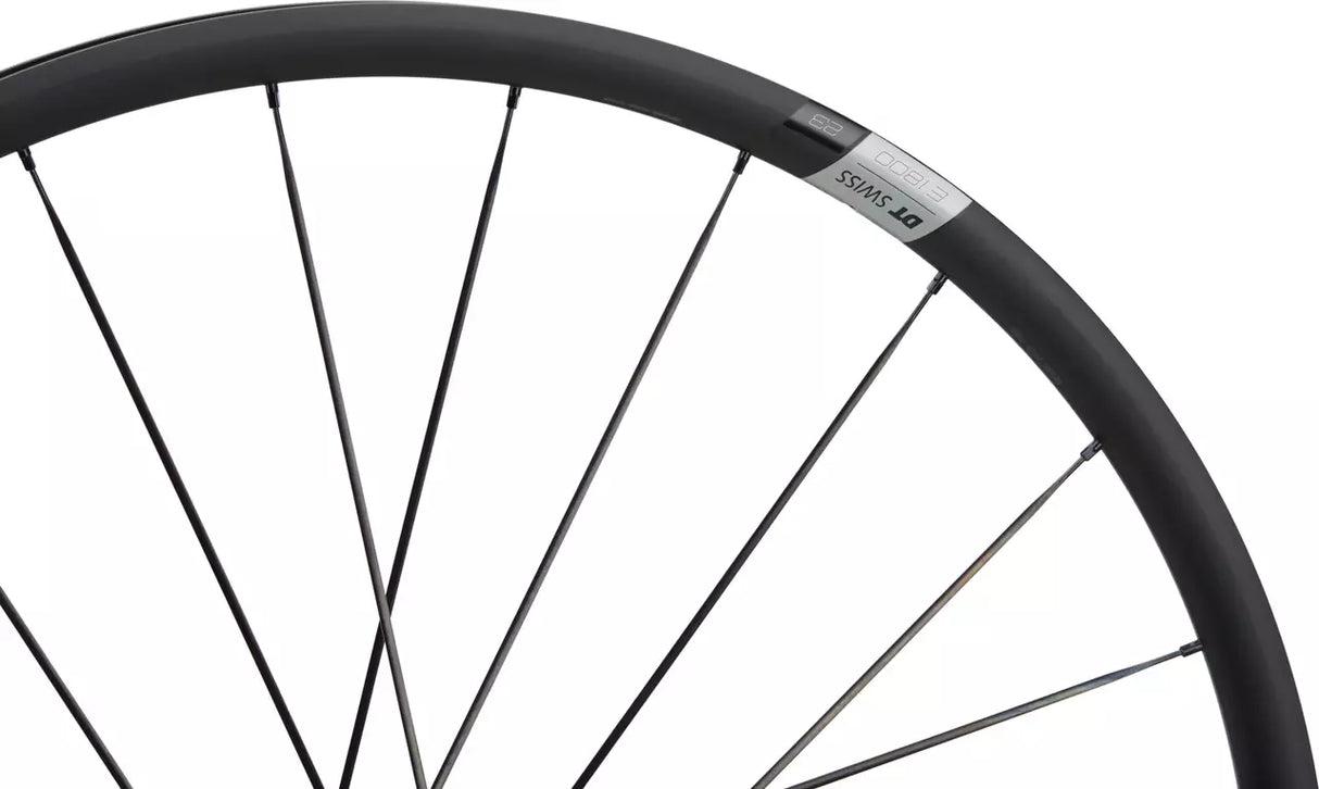 DT Swiss E 1800 SPLINE 23 Center Lock Disc Wheelset - 700c - Sportandleisure.com
