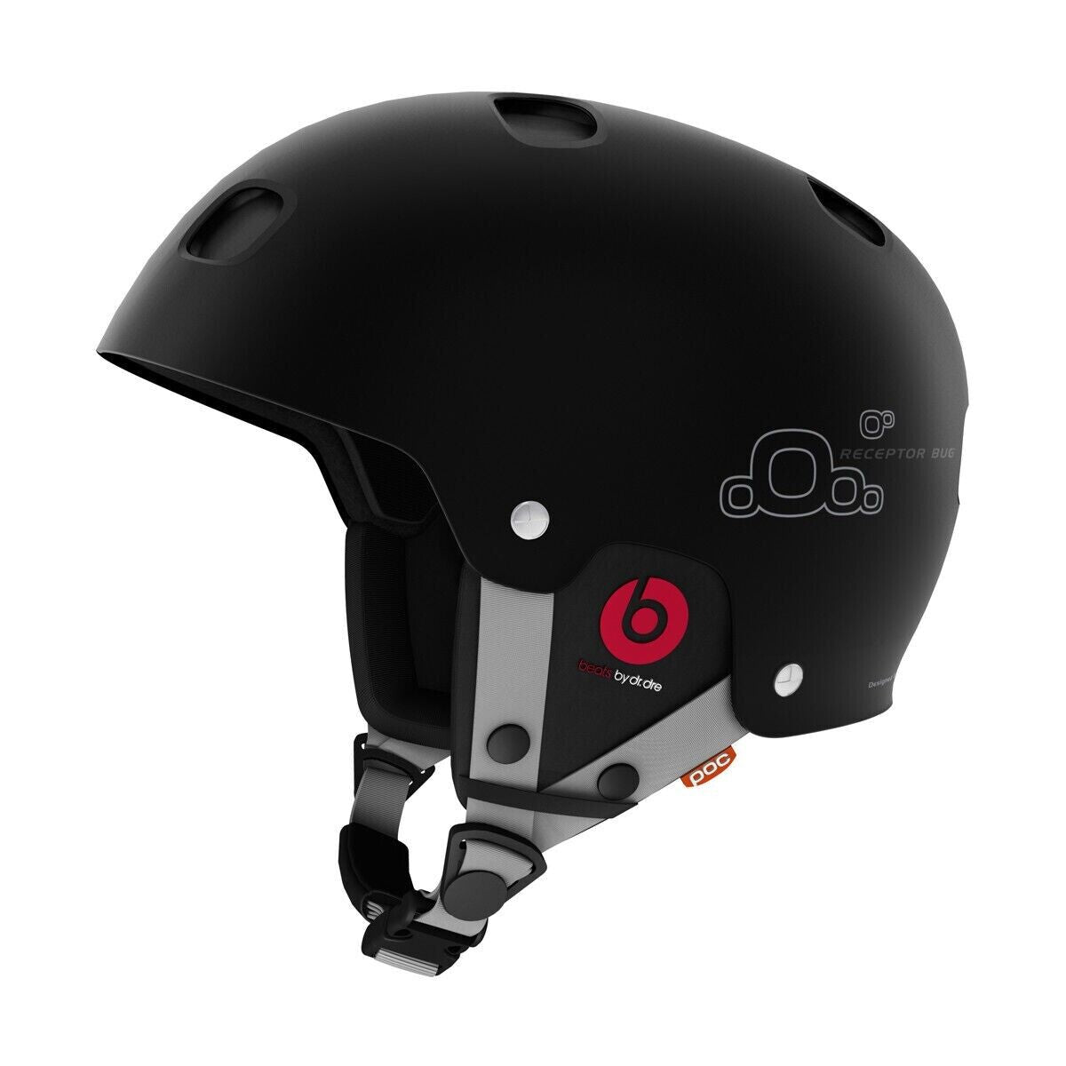 POC Receptor Bug Communication Ski Helmet With Beats Audio POC Receptor Bug Communication Ski Helmet With Beats Audio