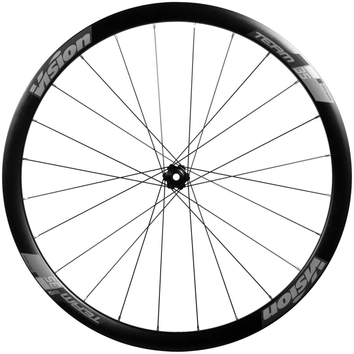 Vision Team 35 Thru Axle Tubeless Ready Disc Wheelset - SRAM XDR - Centrelock - Sportandleisure.com