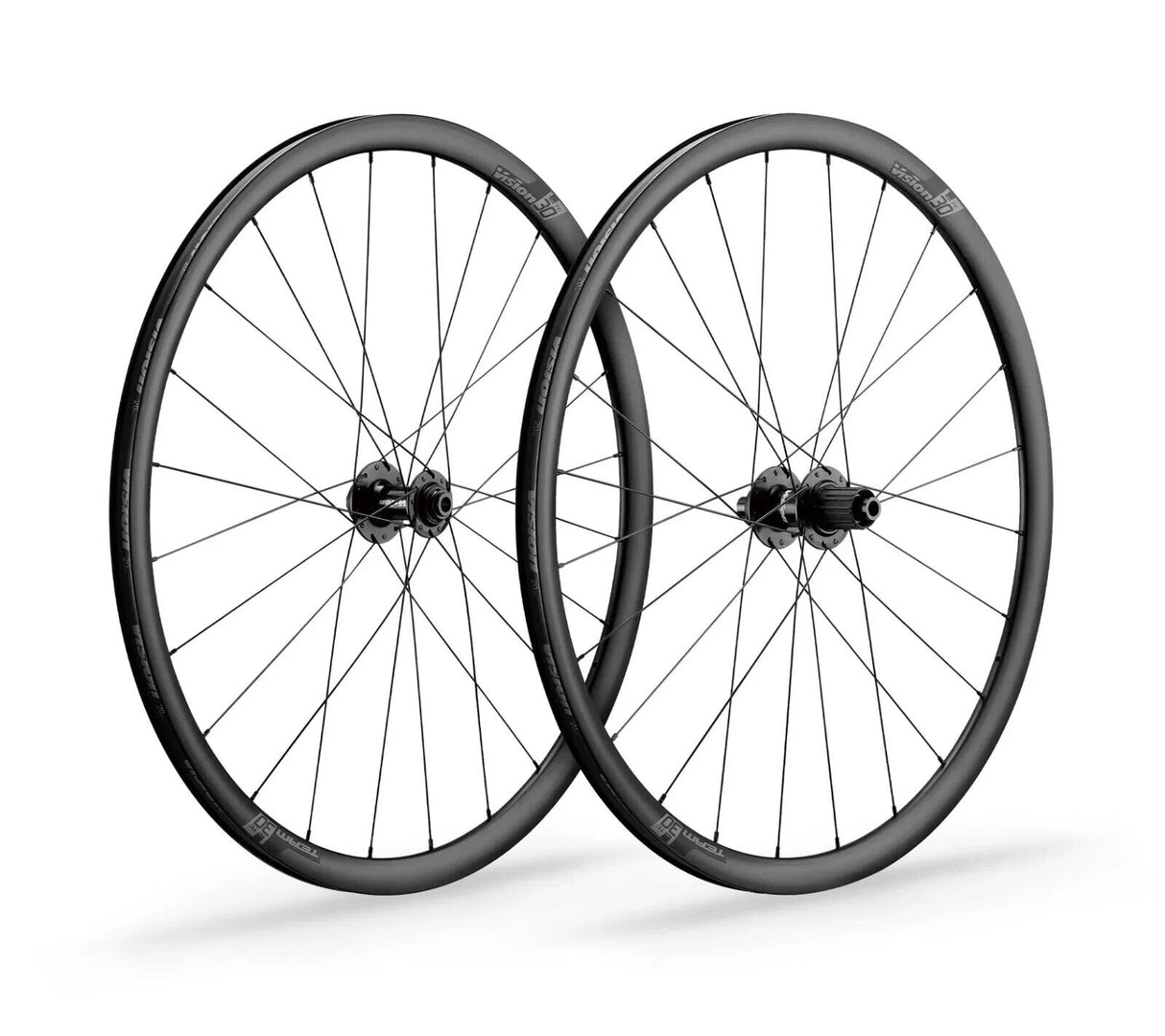 Vision Team 30 TC Thru Axle Tubeless Ready Disc Wheelset - Shimano HG - Centre Lock - Sportandleisure.com