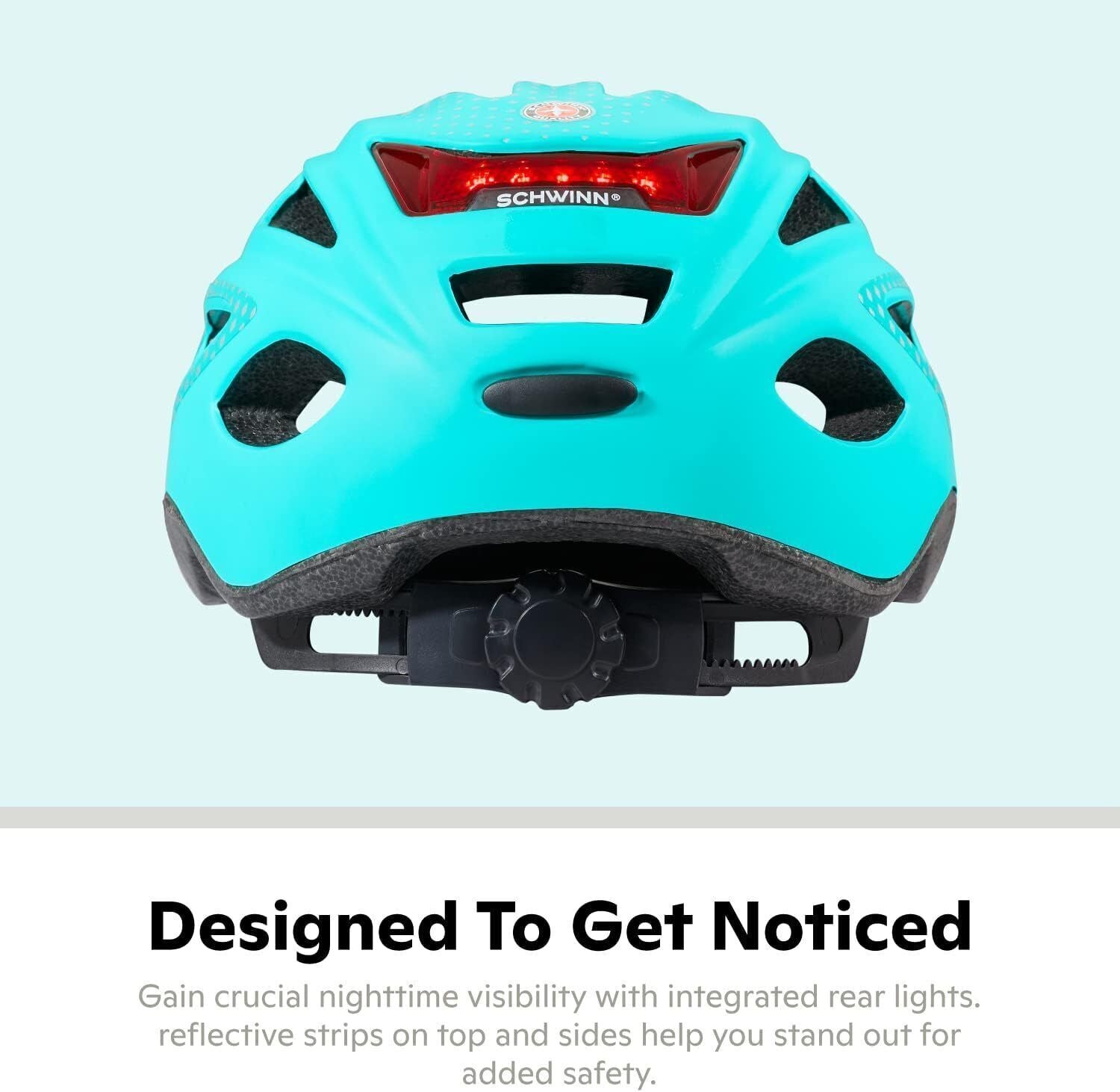 Schwinn Beam Adjustable Bike Helmet With Rear LED Light - Sportandleisure.com