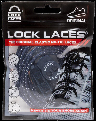 Lock Laces Elastic No Tie Shoe Laces - Sportandleisure.com