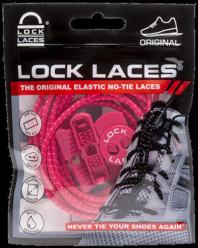 Lock Laces Elastic No Tie Shoe Laces - Sportandleisure.com