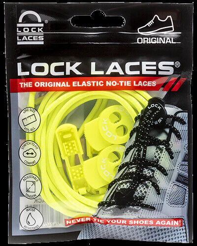 Lock Laces Elastic No Tie Shoe Laces - Sportandleisure.com