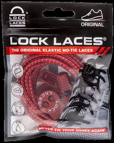 Lock Laces Elastic No Tie Shoe Laces - Sportandleisure.com