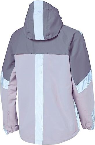 Madison Prima Women's Waterproof Jacket - Size 8 - Cloud Grey / Dark Shadow - Sportandleisure.com
