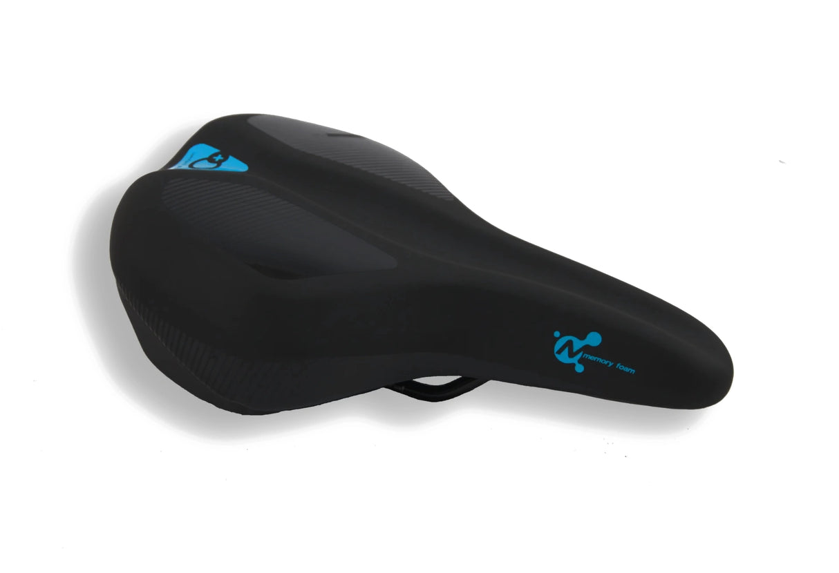 DDK Comfort Plus Unisex City / Trekking Memory Foam Saddle - Sportandleisure.com