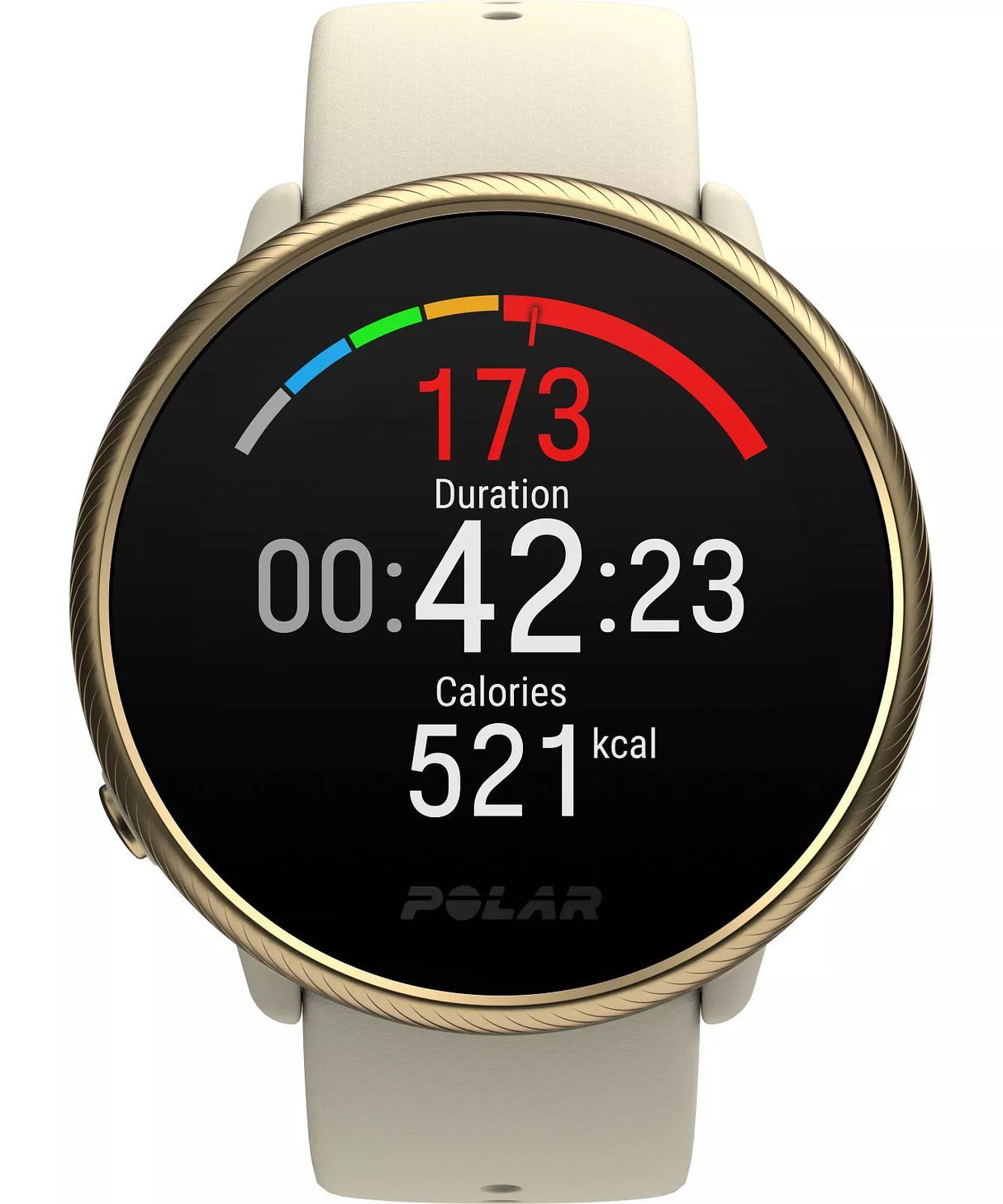 Polar Ignite 2 Multisport Smartwatch - Champagne/Gold - S-L - Sportandleisure.com