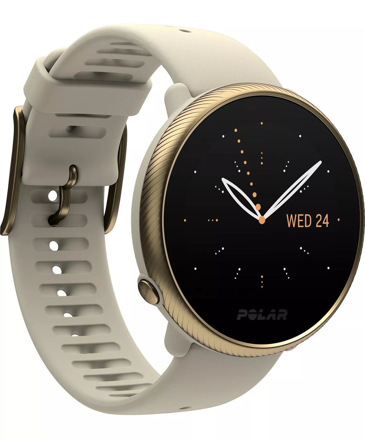 Polar Ignite 2 Multisport Smartwatch - Champagne/Gold - S-L - Sportandleisure.com