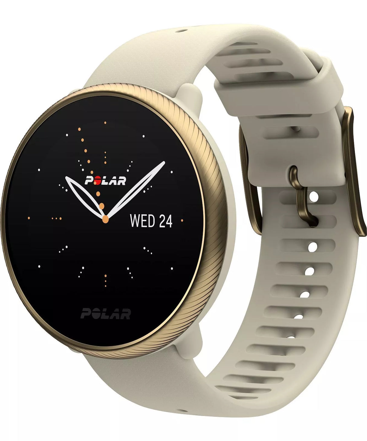 Polar Ignite 2 Multisport Smartwatch - Champagne/Gold - S-L - Sportandleisure.com