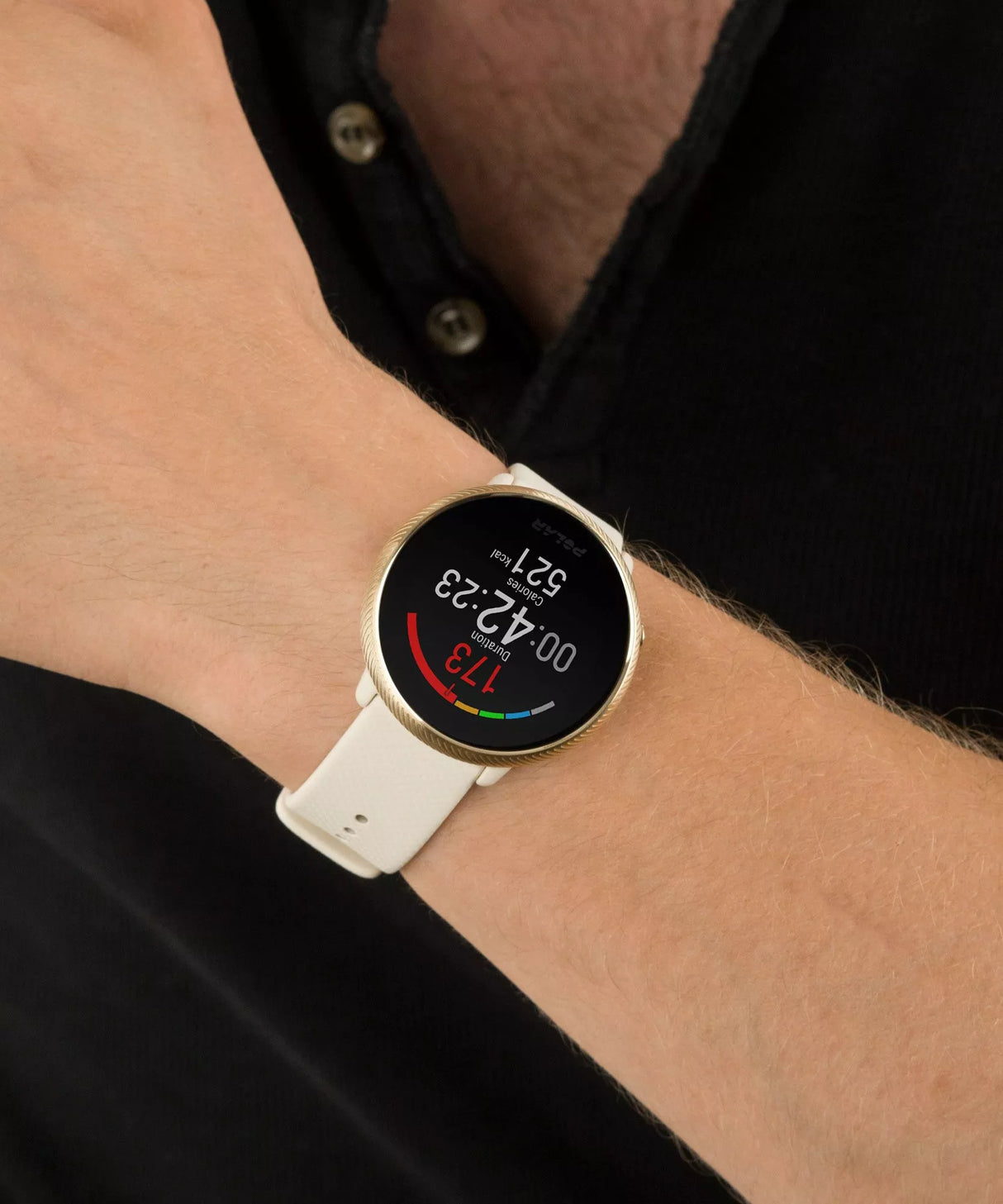 Polar Ignite 2 Multisport Smartwatch - Champagne/Gold - S-L - Sportandleisure.com