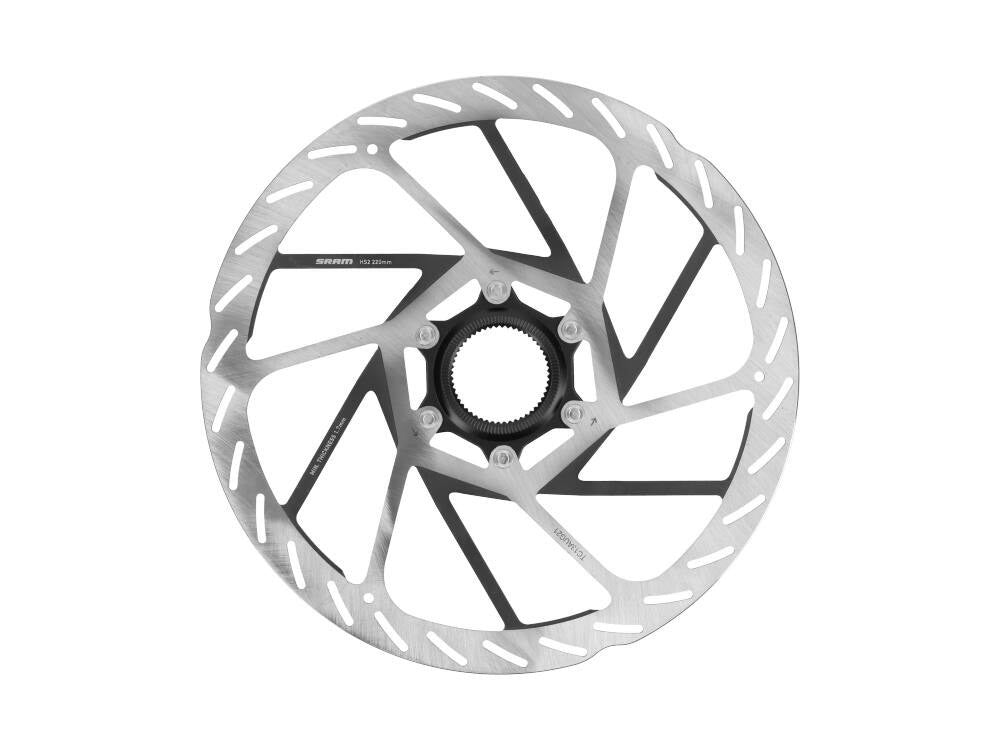 SRAM HS2 Centre Lock Rotor - Silver - Sportandleisure.com