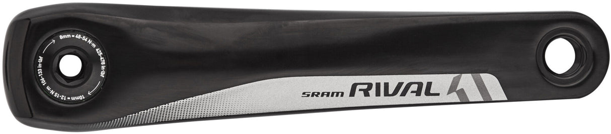 SRAM Rival 1 1 x 11 Gravel Chainset - 40T - Select Crank Arm Length - Sportandleisure.com